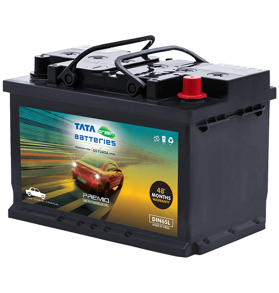 Tata Green Premio DIN65L 65AH Battery