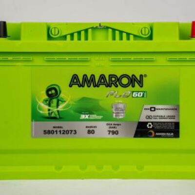 Amaron AAM-FL-580112073 DIN80 80AH Battery