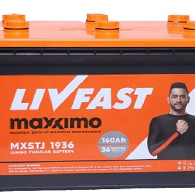 Livfast MXSTJ 160AH Tubular Battery