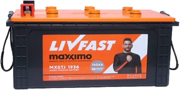 Livfast MXSTJ 160AH Tubular Battery