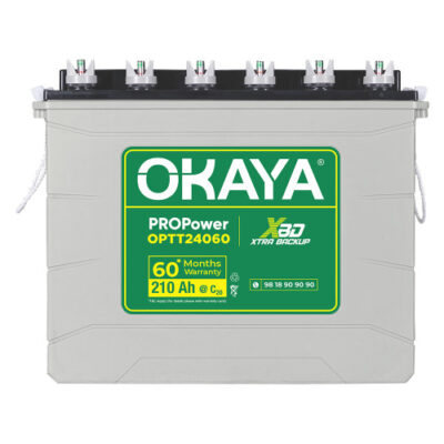 Okaya Pro Power OPTT24060 210AH Tall Tubular Battery