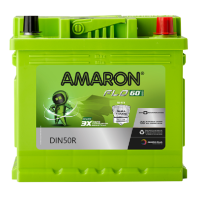 Amaron Flo DIN50R 50AH Battery